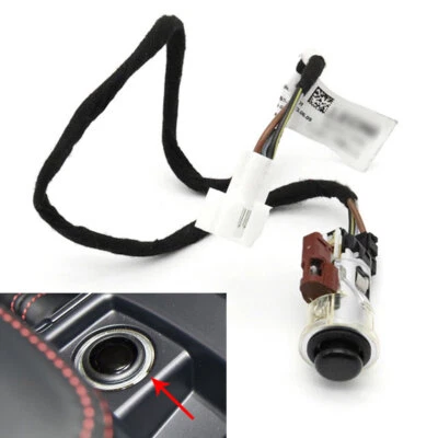 1 juego de encendedor de cigarrillos interior con cable cargador para Mercedes-Benz W203 W204 W211 Foto 1 de 4