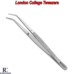 Pinzas quirúrgicas de algodón y aderezo de cierre automático de London College CE - Imagen 1 de 5