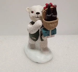 COCA COLA POLAR BEAR CUBS FIGURINES--ENJOY - Picture 1 of 6