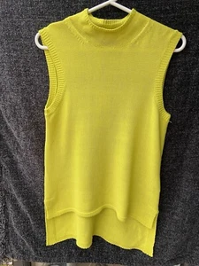 Karen Millen sleeveless jumper Medium fine weave polyamide/cotton BNWT - Picture 1 of 14