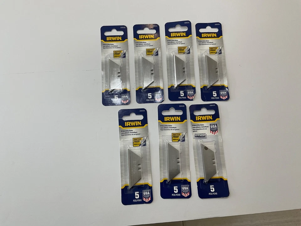 IRWIN 2084100 Bi-metal Welded Standard Utility Knife Blade for Use With