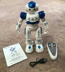 RC Robot Toys for Kids, Gesture & Sensing Programmable Remote Control Smart NEW - Picture 1 of 8