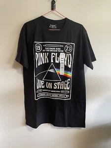 Pink Floyd T-Shirt Mens Medium NEW Dark Side Moon Official Licensed Black 1973 - Picture 1 of 3