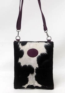 Bolso de hombro 100 % cuero de vaca real bandolera SB5044 - Imagen 1 de 4