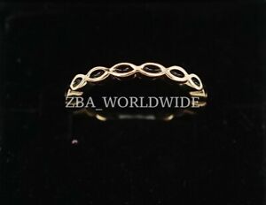 Pandora 14K Gold Black Enamel Royal Victorian Ring Size: 54 (7)