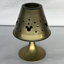 Mouse Ears & Stars Brass Fairy Light Lamp Candle or Battery Tealight 6"
