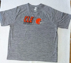 Graues Cleveland Fußball T-Shirt Kurzarm 100% Polyester XXL - Bild 1 von 7