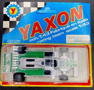 YAXON F1 Saudia Williams N.27 1:43 CON CONFEZIONE ORIGINALE DELL’EPOCA - Immagine 1 di 3