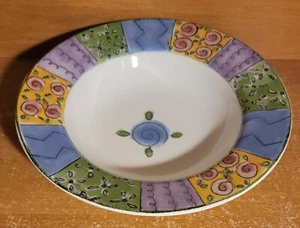 Sango SWEET SHOPPE Rim Zuppiera, 8 3/4", Pecan Pie, 3023, Sue Zipkin, Ottima - Foto 1 di 5