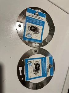 2 pack STAINLESS STEEL FLANGE REPAIR RING FOR DAMAGED FLOOR FLANGE NEW - Picture 1 of 1