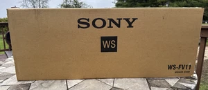 Sony Aluminum Speaker Adjustable Height Stands Model WS-FV11 Vintage Satellite - Picture 1 of 7