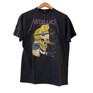 Metallica "Damaged Justice" 1988 Vintage Reprint Metallica Tag Single Stitch L - Picture 1 of 8