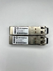 (Lot of 2) JDS Uniphase SFP-2125 Optical Tx Transceiver / Sun 370-5211 - Picture 1 of 3