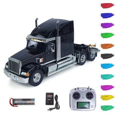 Knight Hauler 56314 6*4 1/14 RC Tractor Truck Lorry Car Sound I6S Radio Battery - Image 1 of 4