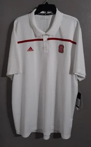 Neu - Herren Adidas SNC Weiß Golf Poloshirt. Polyester.Gr.3XL - Bild 1 von 8