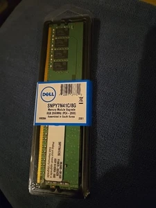 NEW - OEM Dell SNPY7N41C/8G Memory Module Upgrade- Sealed Box - Picture 1 of 5