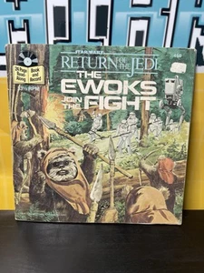 Star Wars - The EWOKS Join the FIGHT Buch und Schallplatte - #460 SIEHE-HÖREN-LESEN Serie - Bild 1 von 3