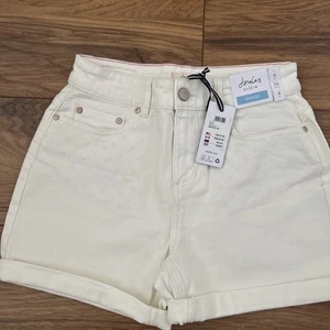 BNWT Joules Denim Shorts Size 8 - Picture 1 of 4