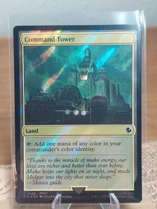 1x Command Tower 0485 FFVII, Surge Foil, Final Fantasy, Magic MTG NM - Bild 1 von 1