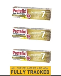 Protefix Premium Crema Fijadora para Dentaduras 3 x 47 g Queisser Pharma - Imagen 1 de 3