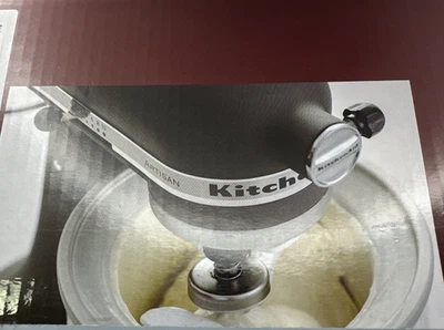 Accesorio para heladera KitchenAid compatible con batidoras más grandes y de 4,5-5 cuartos de galón Foto 1 de 4