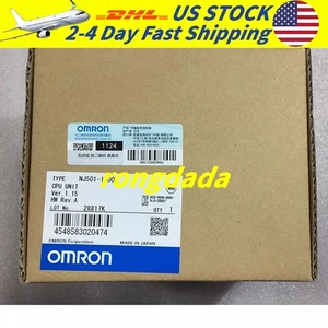 Brand New Omron NJ501-1500 CPU Unit PLC Module Free Shipping - Picture 1 of 3