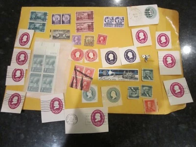 LARGE LOT OF U.S. STAMPS OLD STAMPS BACK OF THE BOOK AIRMAIL & MORE  - BBA-50 - Image 1 of 3
