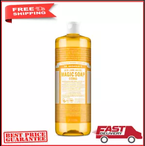 Dr. Bronner's Magic Soap - Citrus - Pure-Castile Liquid Soap - 32 oz - Picture 1 of 5