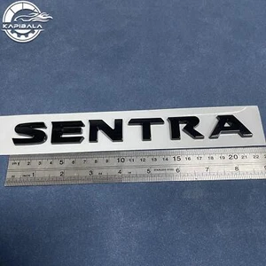 Gloss Black For SENTRA 2018-24 Midnight Edition Rear Trunk Badge Symbol Sticker - Bild 1 von 6