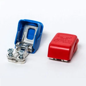 Jeu de bornes rapides de batterie Easy Click® bornes de pôle de batterie camping-car bateau voiture - Photo 1/1