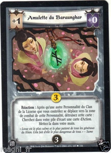 Leyenda De Los Cinco Anillos N° 143/156 - Amuleto Del Baraunghar (A3493) - Imagen 1 de 1