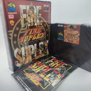 Fire Suplex Neo Geo AES JAP Fonctionnement confirmé et cale intacte - Picture 1 of 13