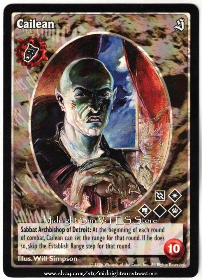 Cailean Nosferatu Antitribu The Sabbat V:TES VTES Vampire CCG - Image 1 of 1