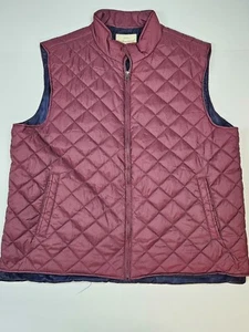 Vintage Original Weatherproof XXXL 3XL Red Maroon Vest - Picture 1 of 10