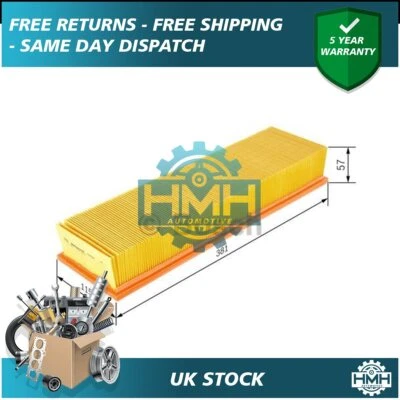 Filtro de aire HMH para Renault Extra Safrane Super 5 Vauxhall Astra Cavalier Foto 1 de 4