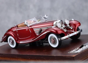 Coche de metal fundido a presión modelo deportivo convertible vintage ZD Liberty 1:64 Wine 500K BN - Imagen 1 de 8