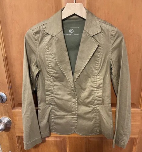 MAISON MARGIELA Giacca blazer Maison Martin Margiela reversibile chiusura bottoni taglia 40 IT o 6