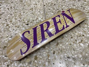 Sireni skateboard deck pro concave 8.3 X31.75β Free Grip Or Bearings Lakers - Picture 1 of 6