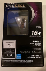 Duracell Procell Light Bulb 2700k 16W Par30 Soft White - Picture 1 of 3