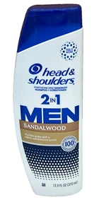 Head & Shoulders 2 in 1 Men Sandalwood Dandruff Shampoo & Conditioner 12.5 oz - Picture 1 of 1