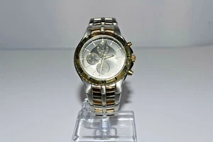 Pulsar Men's Two Tone Gray Dial Chronograph PF8222 $175.00 Watch - Picture 1 of 5