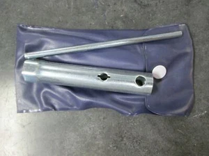 Llave de enchufe y bolsa de herramientas NOS 16 mm Honda Kawasaki Yamaha Z50 XR CRF QA 50 - Imagen 1 de 4