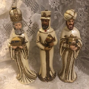 Vintage Dickmal Creations 3 Wise Men/Magi 60er Jahre Hand Made Japan - Bild 1 von 10