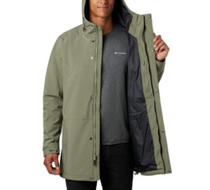 wolf fur parka