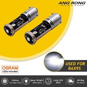 433 BAX9S H6W LED Bulbs Reverse Parking Light Error Free For Audi A3 8V 2013-18 - Picture 1 of 12