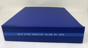 Skin Diver Magazines 1975 Full Year 12 Issues with Binder & Protective Sleeves - Bild 1 von 16