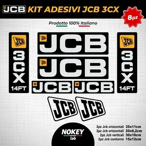 Adesivo adesivi per escavatori kit sticker jcb - Imagen 1 de 1