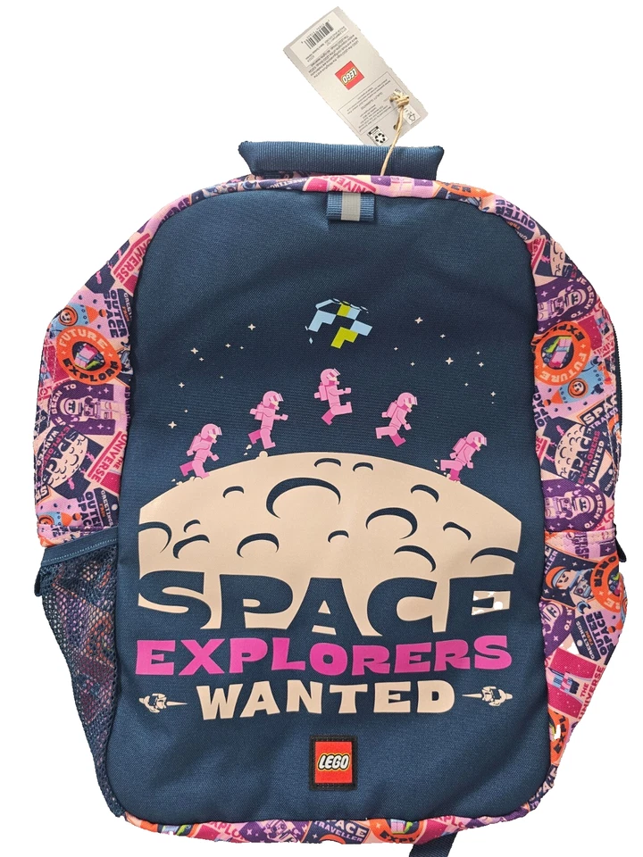 Lego Space Explorers Wanted Kids 16" Backpack With Tags