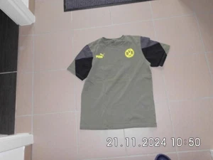 G121 BVB Trainingsshirt Puma Gr. S Dortmund T-Shirt - Bild 1 von 3