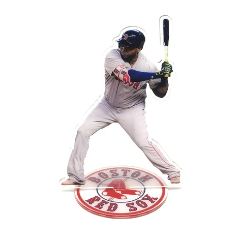 David Ortiz Figure - #34 of Boston Red Sox Bats in His Final Game Ornament Cover